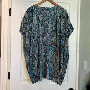 LOFT Floral Printed Kimono